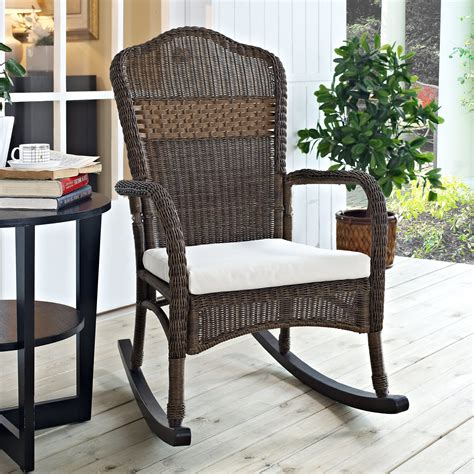 The Art of Rocking: How a Wicker Rocking Chair Can Transform Your Space
